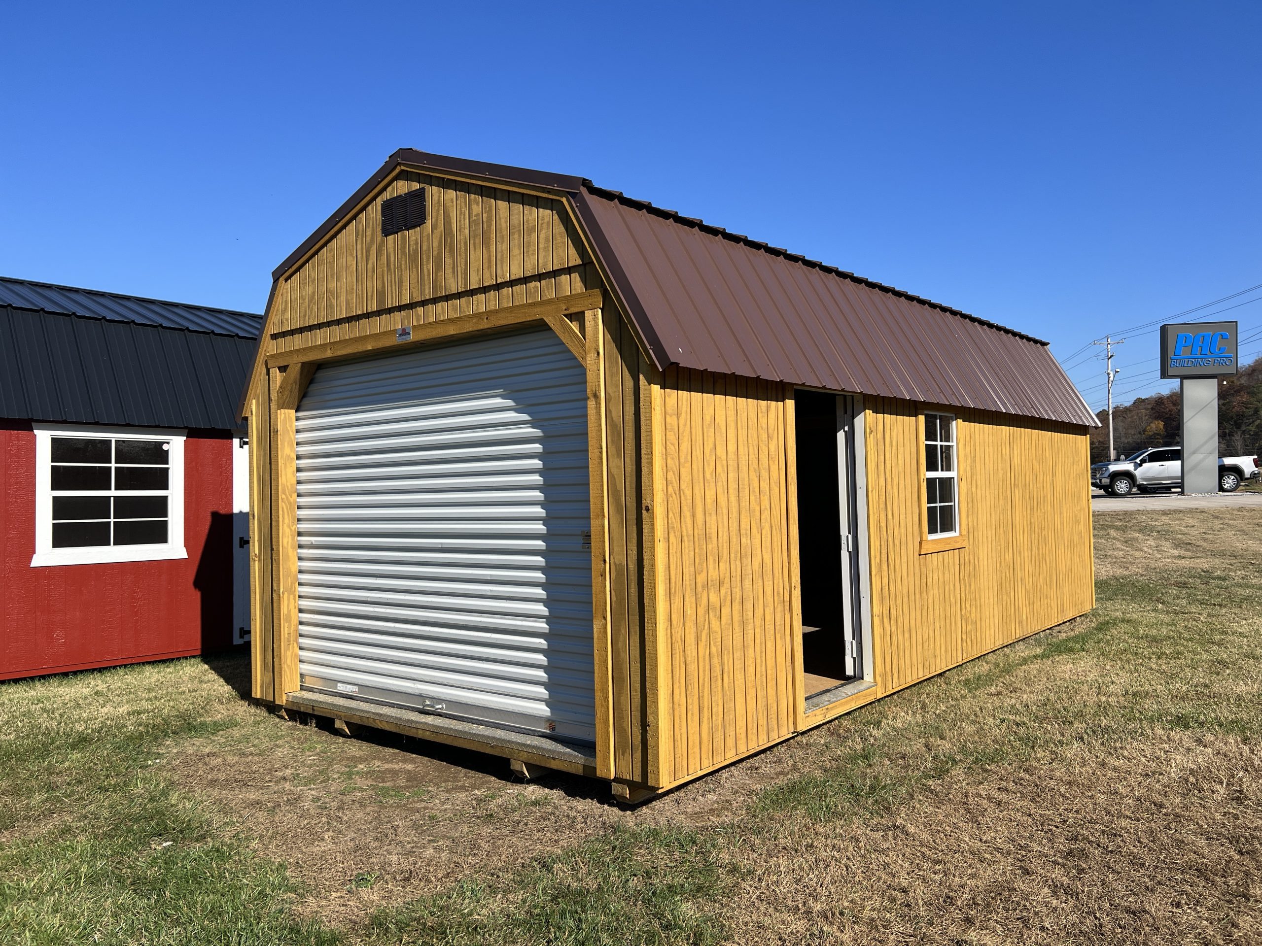 12x24 Lofted Garage PAC Lumber & Hardware