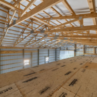 PAC Materials Vaulted Scissor Trusses