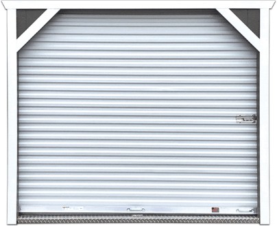 8'x7' Roll-Up Garage Door