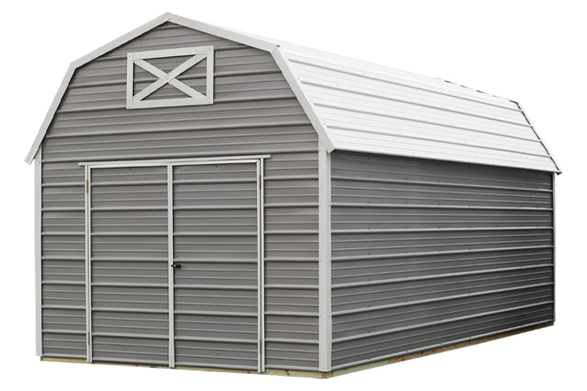 Metal Lofted Barns