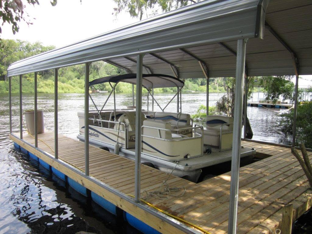 Enclosed steel garage with roll-up door
